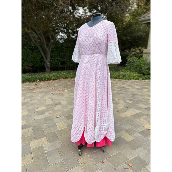 Vintage Maxi Dress Retro Costume Cosplay SouthernBelle Cottage Hamilton Retro30s - Picture 7 of 11